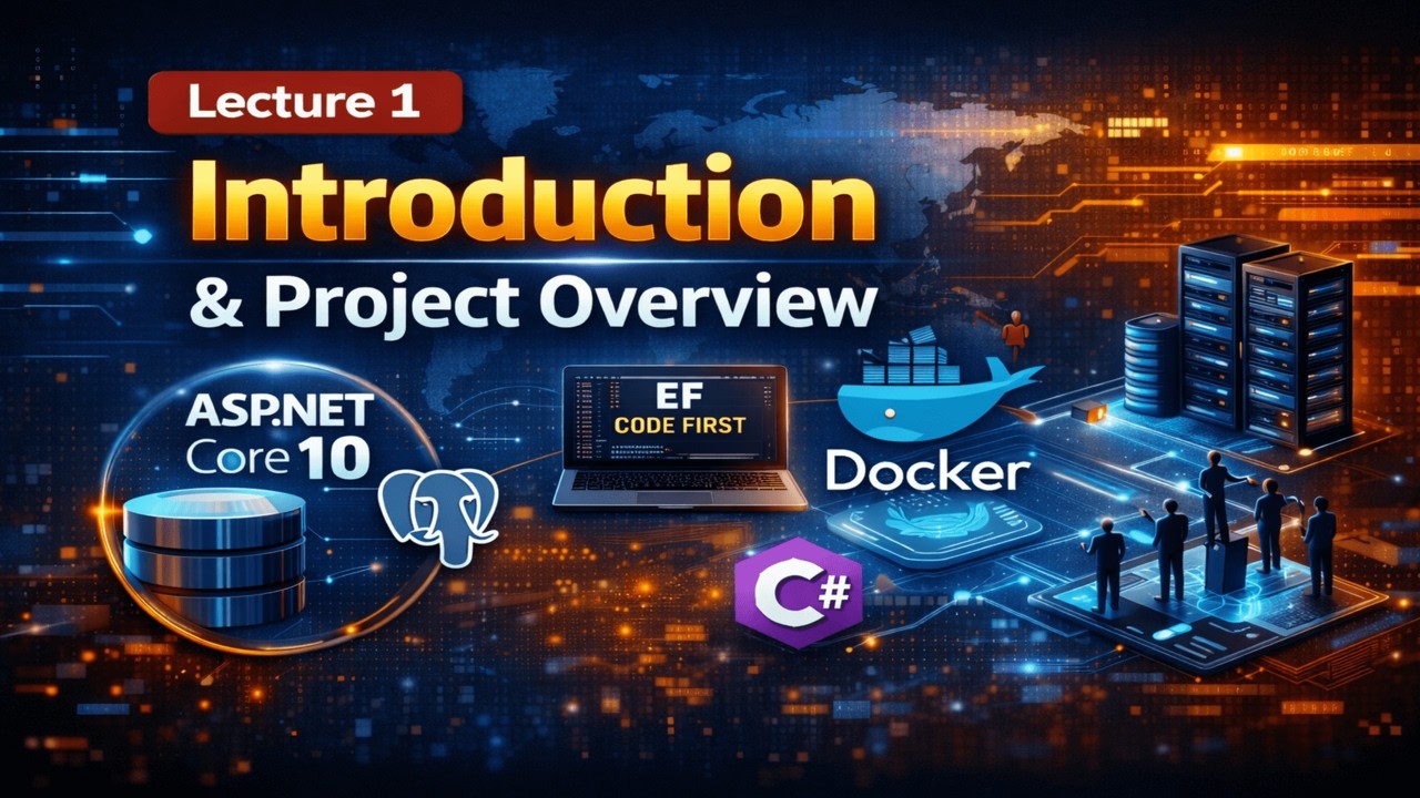 01. Introduction & Project Overview – ASP.NET Core Web API CRUD - YouTube