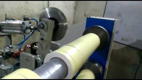 Double side foam tapes cutting machine..