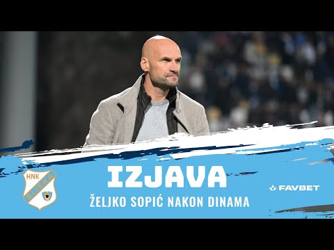 Željko Sopić nakon Dinama  - 15. kolo (2023./2024.)