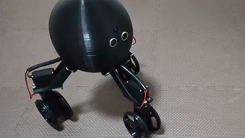 【Arduino】自作3脚ロボット (diy 3 leg robot)