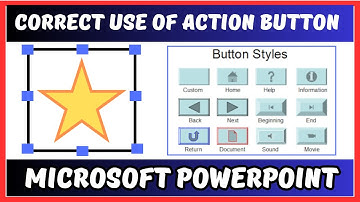 How To Use Action Button In PowerPoint in Hindi | Action Buttion In PowerPoint