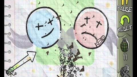 Fragger Stick Man Level 27 - Solution Walkthrough