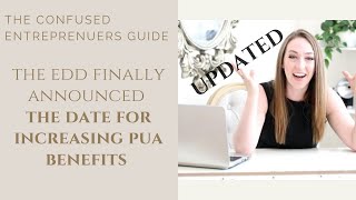 The edd has finally announced exactly how and when to expect your
increased benefit if you qualify! check here for updates pua's weekly
guidelines...