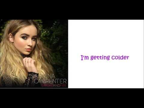 Sabrina Carpenter - Smoke and Fire (lyrics)