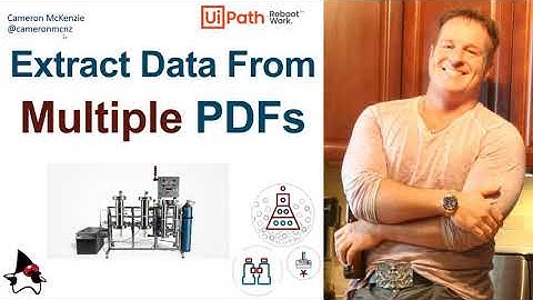 Text Data Extraction in Multiple PDF files with UiPath Example