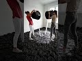 Watch Floor Transformation Blow Your Mind 🤯#epoxyfloor #floortransformation #flooringdesign #shorts