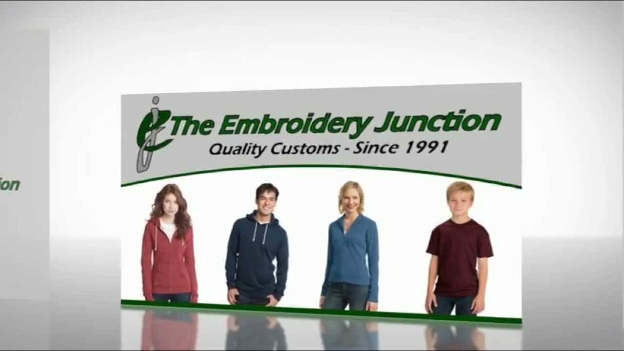 Embroidery Junction Embroider in The Colony, TX YouTube