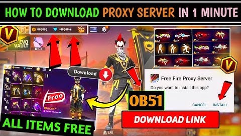 How To Download Proxy Server In Free Fire 💯😱🔥 | Free Fire Proxy Server | Proxy Server Free Fire