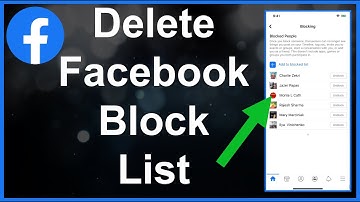 How to Delete Facebook Block List