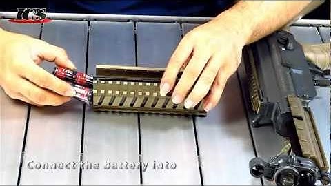 ICS SG-MRS handguard assemble demonstration