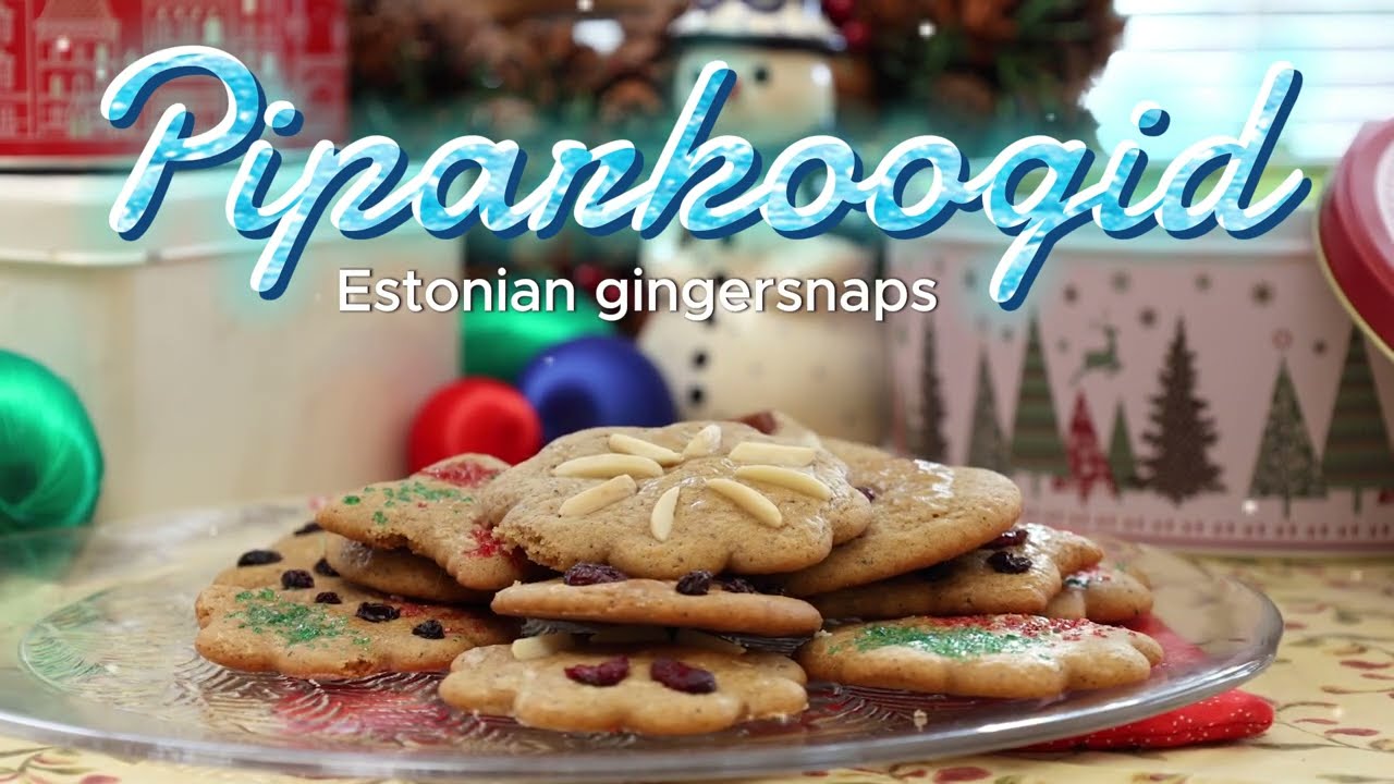 Piparkoogid | Estonian gingersnaps
