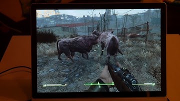 Fallout 4 on the 2016 Surface Book with Performance Base