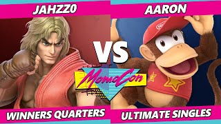 MomoCon 2023 - Jahzzo (Ken) Vs. Aaron (Diddy Kong) Smash Ultimate - SSBU