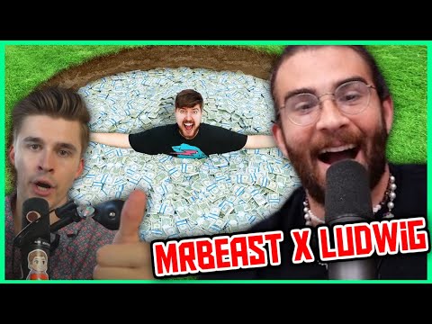 Thumbnail for I Buried $100,000, Go Find It | Hasanabi Reacts to MrBeast x Ludwig