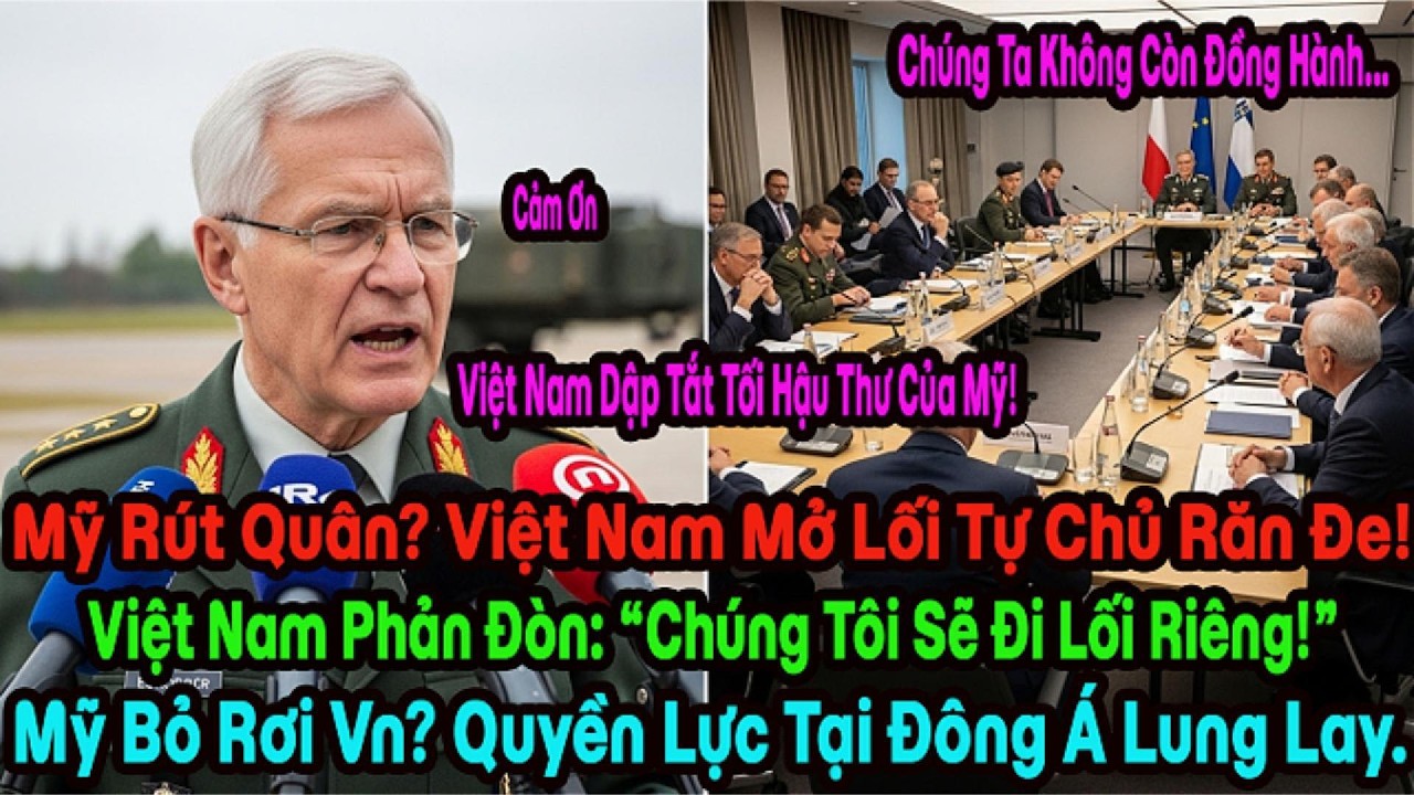 Mỹ Sững Sờ Trước Yêu Cầu 12 Triệu Tỷ! 72 Giờ Đàm Phán Bản Lĩnh Khiến Người Mỹ Chọn ở Lại Vn.