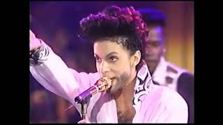 Prince - Let's Go Crazy & Kiss (Arsenio Hall Show) 1991