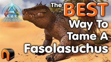 Ark Taming Fasolasuchus The BEST Way!