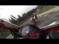 Nürburgring Nordschleife Aprilia RSV4 follow KTM RC8R