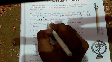 Class-5 G.k Chapter-17 (Dynasties and Rulers)  By: Kishan Sir