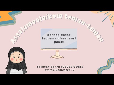 Video 26 | Konsep dasar teorema divergensi gauss | Kalkulus vektor