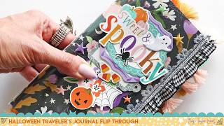 Halloween Traveler's Journal Flip Through