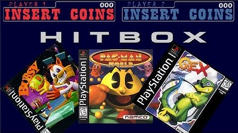 HITBOX - BUBSY 3D | PAC-MAN WORLD | GEX (PS1)