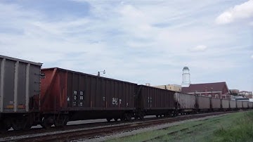 CSX 859 West in Hi Def at Charlottesville,VA on  7/26/10