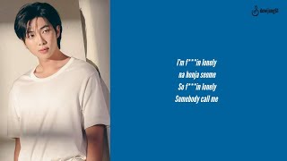 RM (BTS)- Lonely [ Lyrics ]