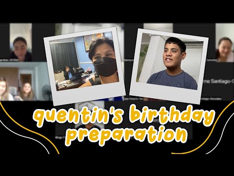 PREPARING FOR QUENTIN'S BIRTHDAY PARTY | CANDY AND QUENTIN | OUR SPECIAL LOVE