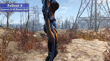 Fallout 4 Mods - Courser X-92 Power Suit 4k (UHD)