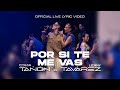 Olga Tañón & Lenny Tavárez - Por Si Te Me Vas  ( Live Lyric Video)