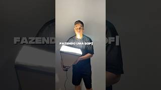Como fazer uma Soft box caseira