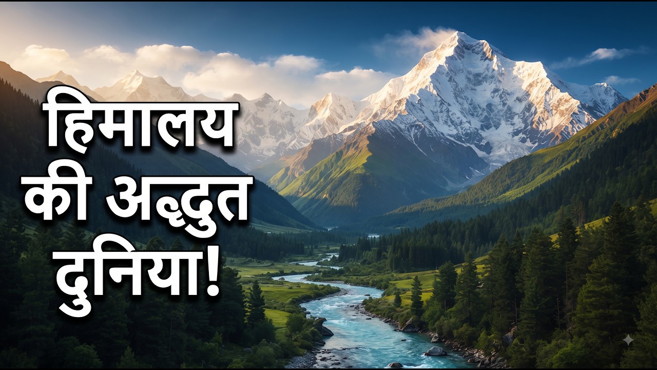 हिमालय की अद्भुत दुनिया 🏔️ | The Himalayas | Nature Discovery by AI