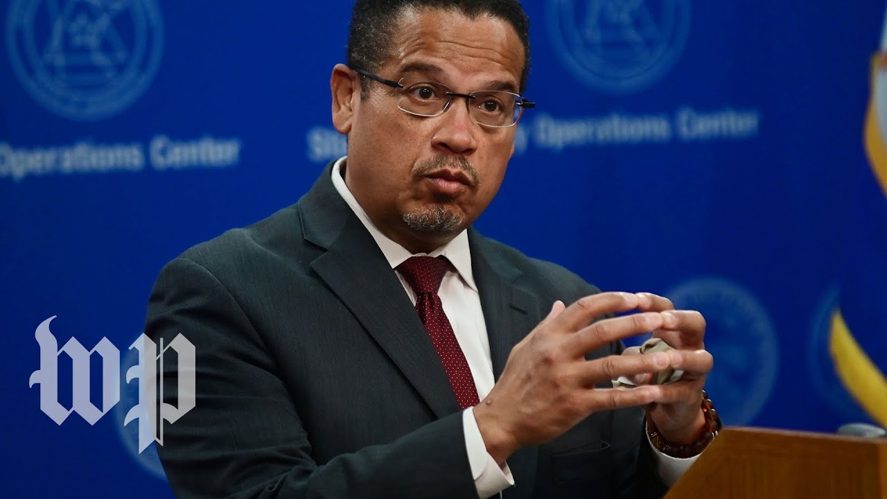 WATCH Minnesota Attorney General Keith Ellison holds news conference on Floyd case YouTube