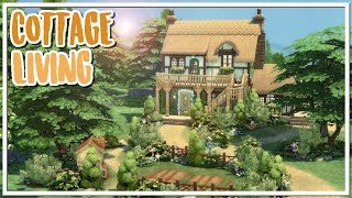 OLD ENGLISH COTTAGE ? || The Sims 4 Cottage Living: Speed Build (No CC)