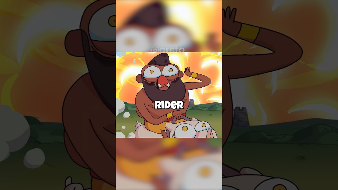 NERF THE  HOG RIDER #clashroyale