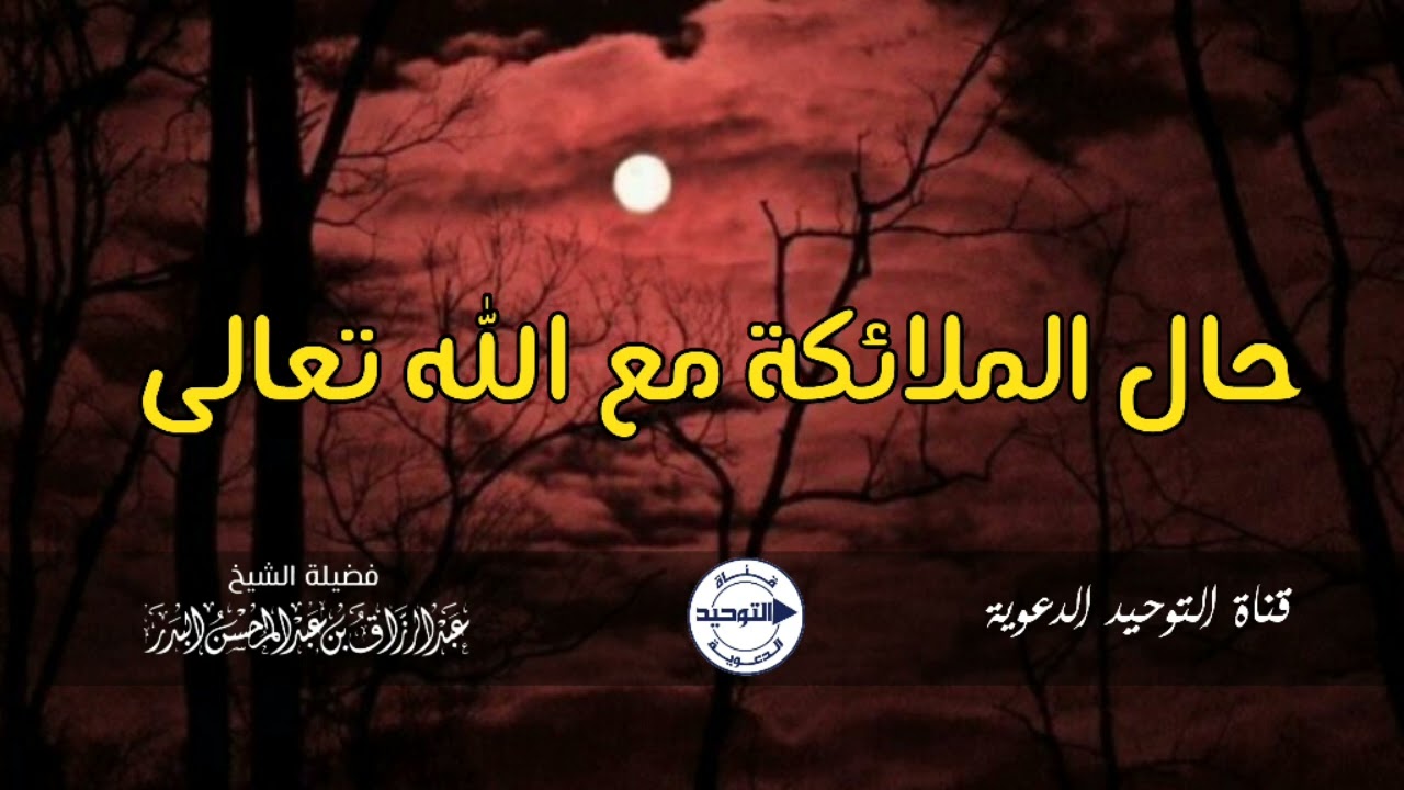حال الملائكة مع الله تعالى | الشيخ عبد الرزاق البدر