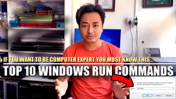 Top 10 Windows Run Commands