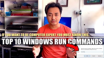 Top 10 Windows Run Commands