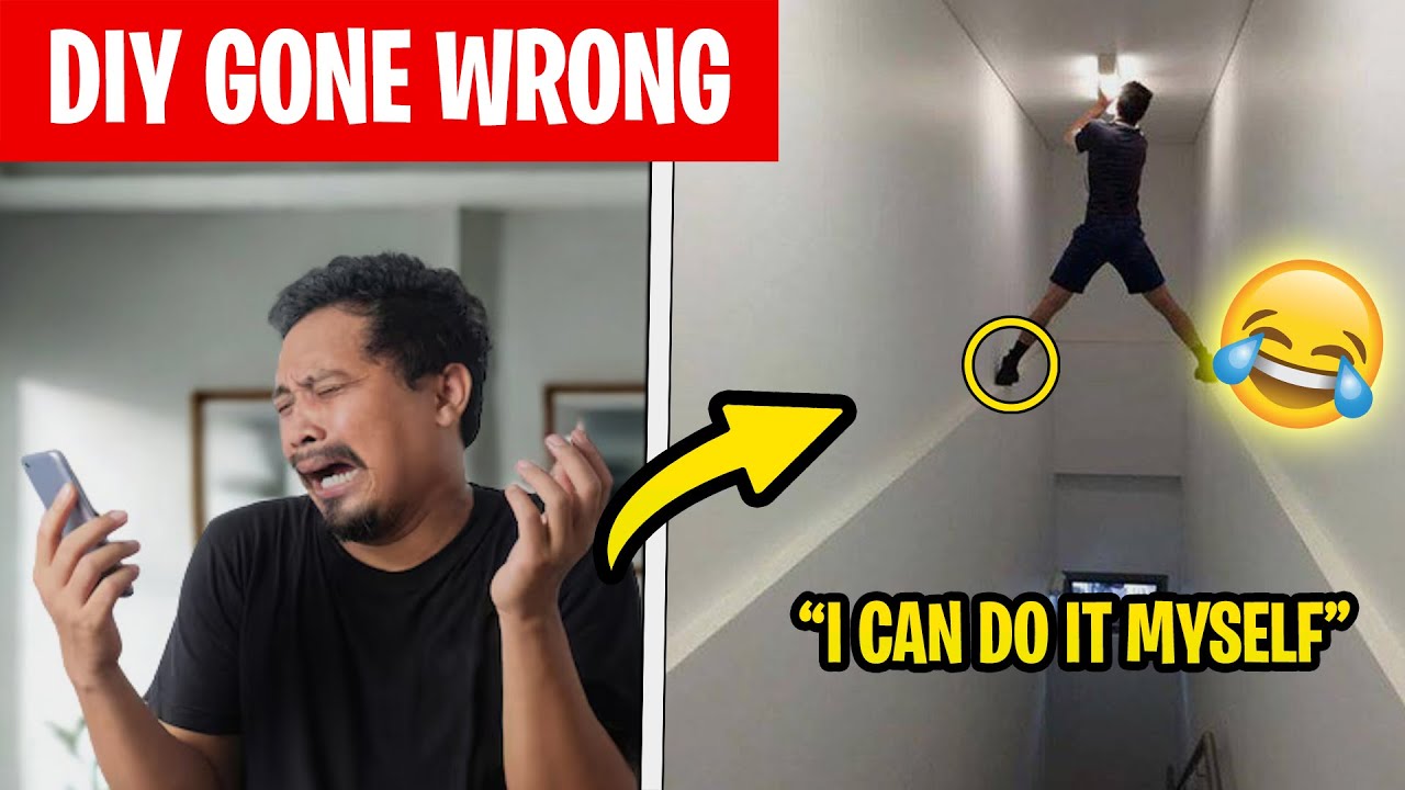 WORST DIY Fails Caught On Camera | Home Improvement DIY GONE WRONG | Part 1