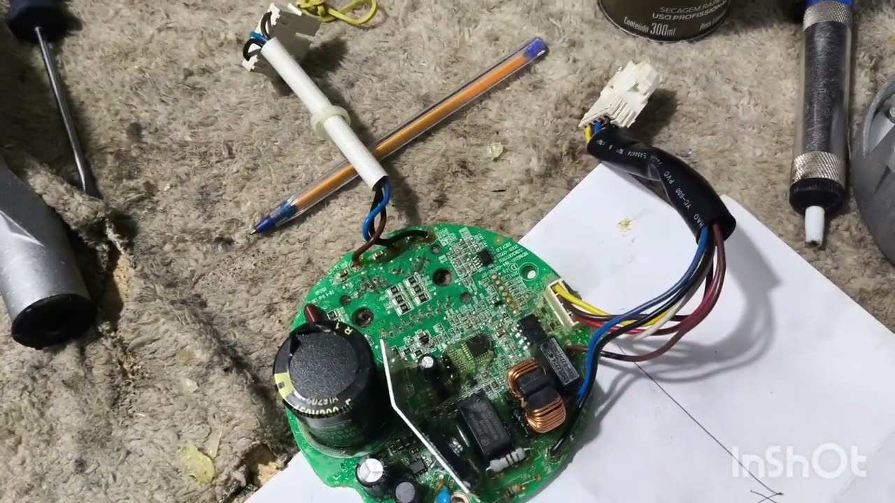 Lavadora Midea não roda não enche só liga e trava a porta. Solução