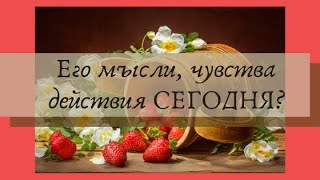 Его мысли, чувства, действия сегодня? Что он думает, чувствует обо мне сегодня? Гадание #Таро