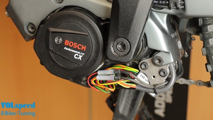 Tuning Chip E-Bike SPEEDBOX 3.1 Assembly: invisible at the drive