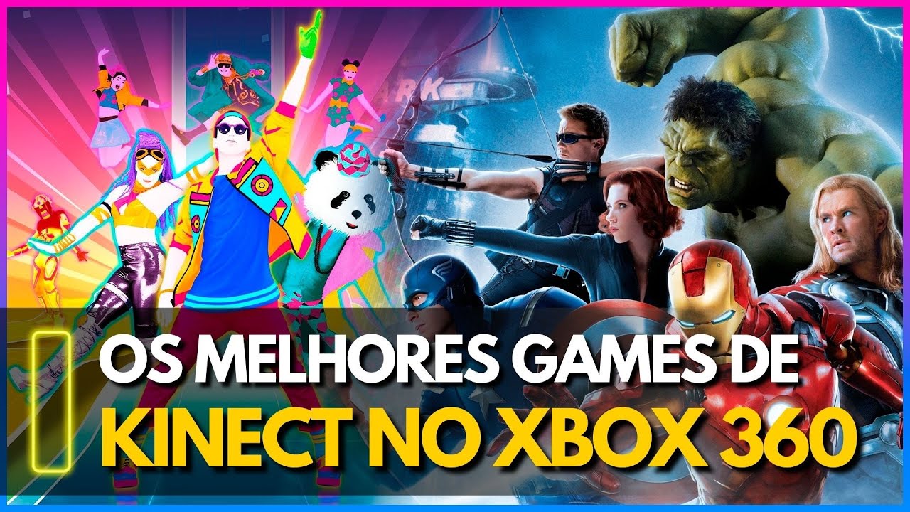 ‍♂️ OS MELHORES JOGOS PARA KINECT DO XBOX 360, VOCÊ