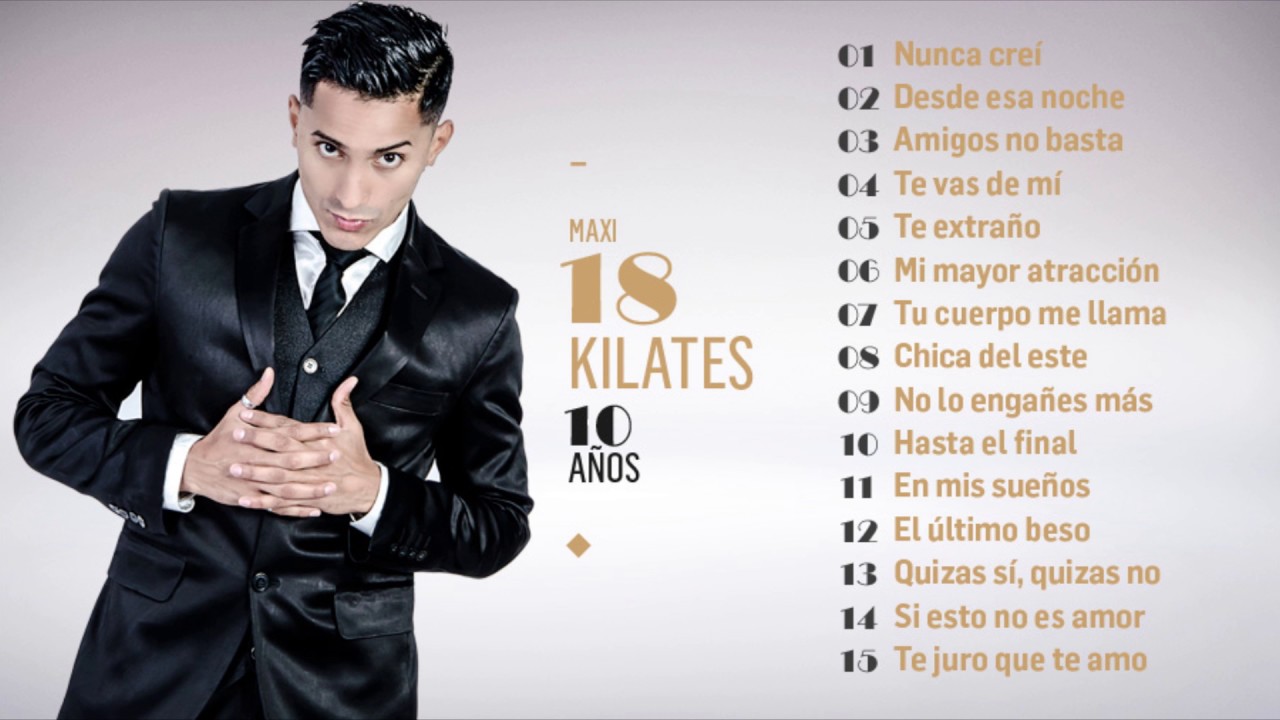 18 KILATES - 10 AÑOS (2016) (Enganchado CD Completo)