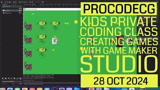 ProCodeCG Kids Private Coding Class - Darren - 28 Oct 2024