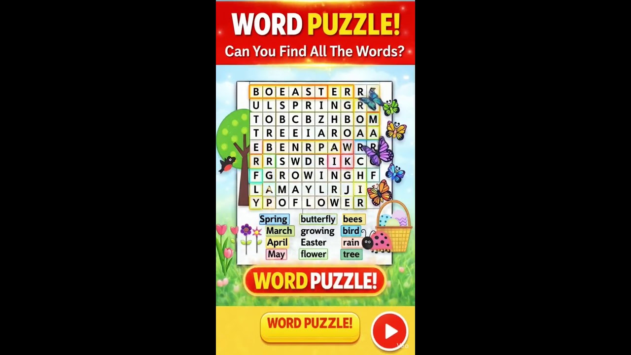 🔴 LIVE NOW | Can You Find These Words? 🧠✨ 