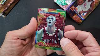 1993 Topps Finest pack opening. Looking for Jordan's and Shaq's and any refractor.