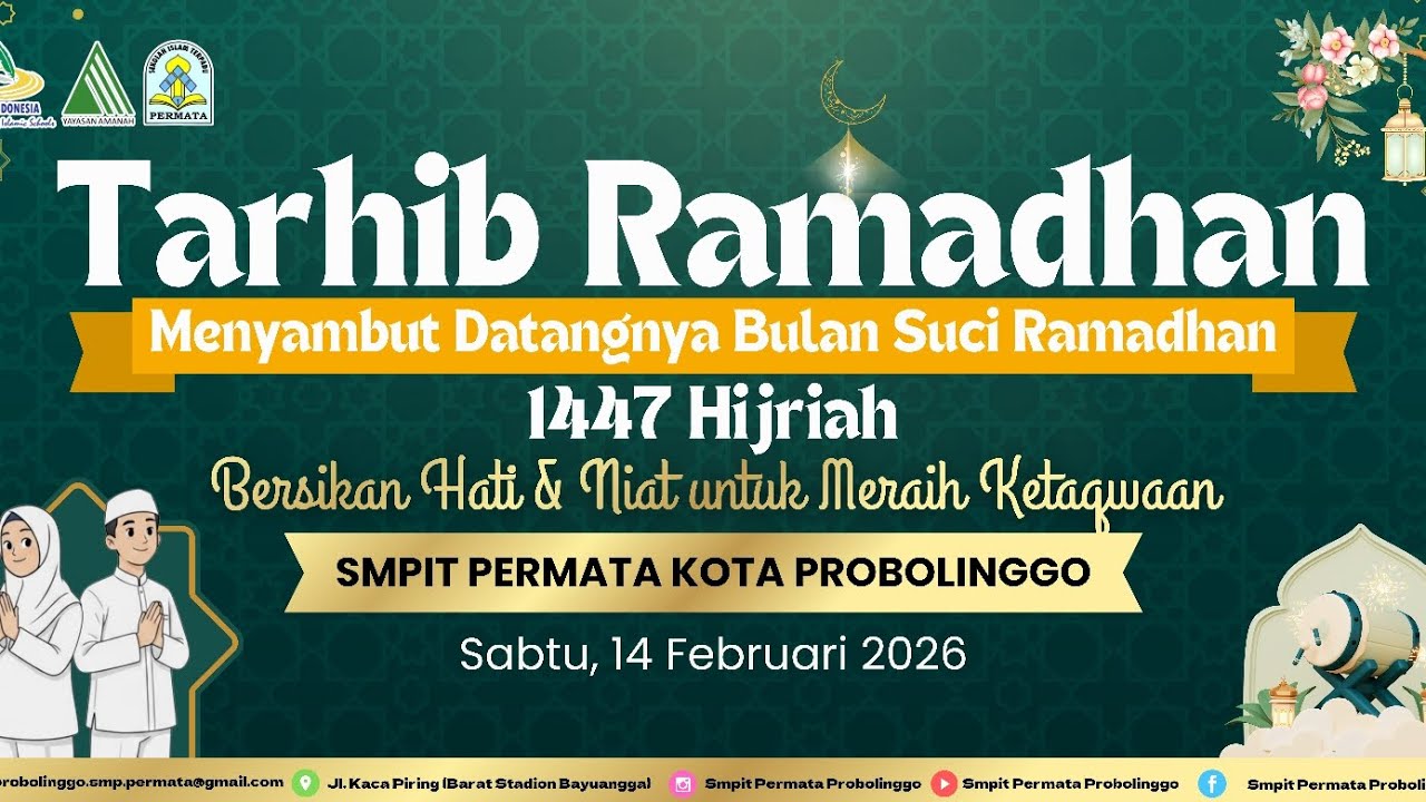 Tarhib Ramadhan 1447 H SMPIT Permata Probolinggo