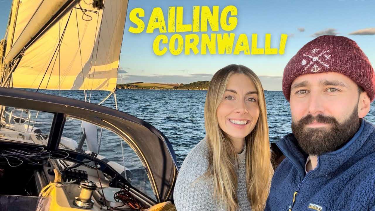 ⁣BOAT LIFE: Sailing Couple's CORNISH ADVENTURE I Falmouth to Helford River I Ep. 57